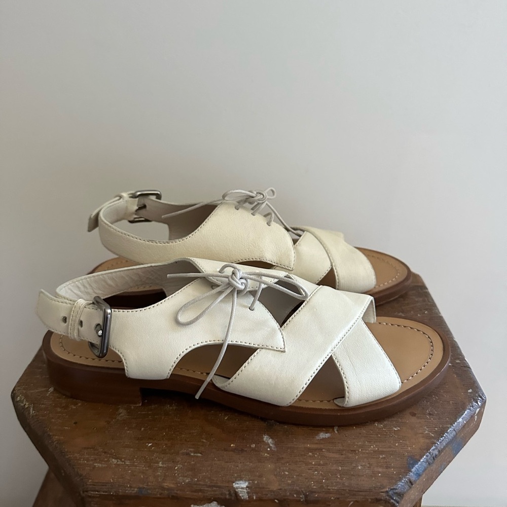 Miu Miu Women's Cream Sandals NWOT